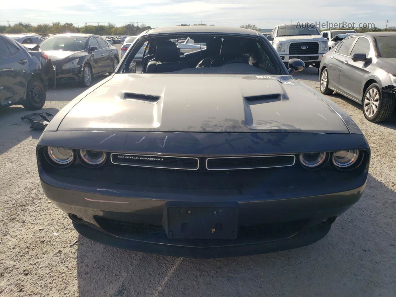 2016 Dodge Challenger Sxt Gray vin: 2C3CDZAG5GH306817