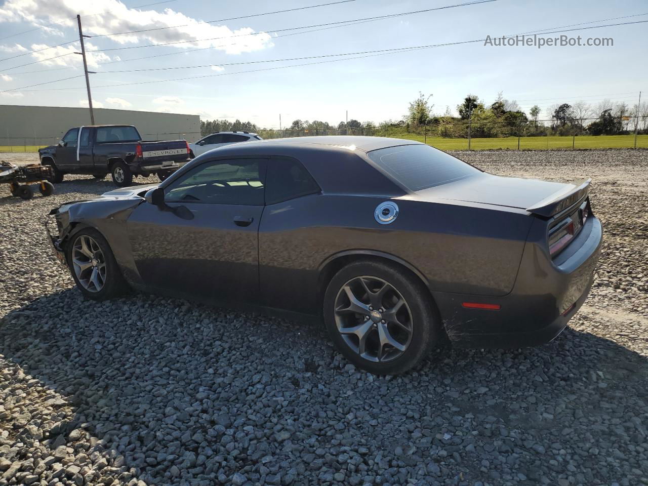 2016 Dodge Challenger Sxt Угольный vin: 2C3CDZAG5GH315355