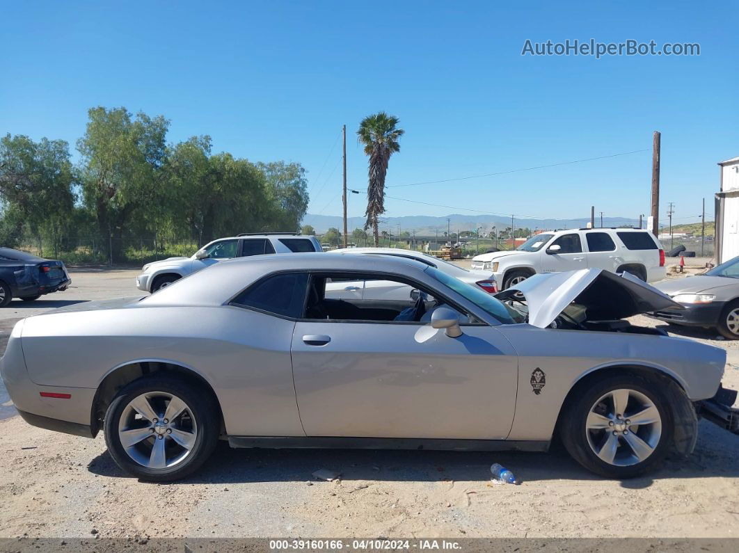 2016 Dodge Challenger Sxt Silver vin: 2C3CDZAG5GH316831