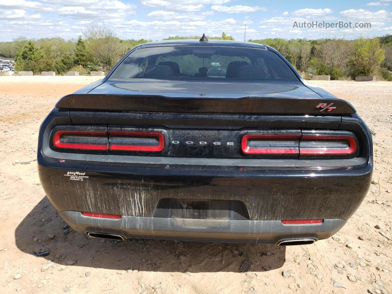 2016 Dodge Challenger Sxt Черный vin: 2C3CDZAG5GH326095