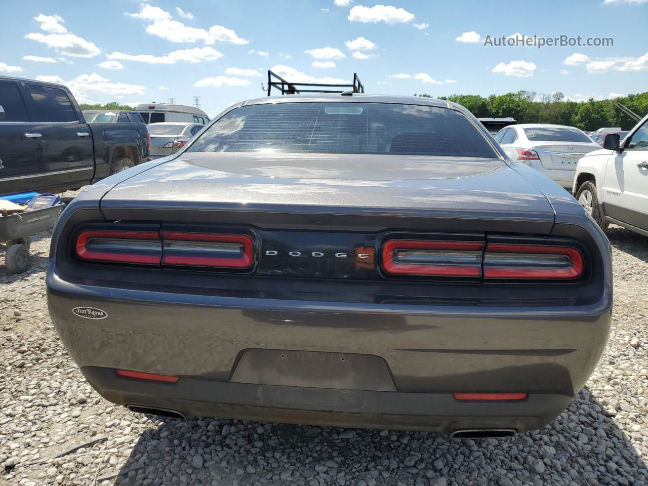 2016 Dodge Challenger Sxt Charcoal vin: 2C3CDZAG5GH336867