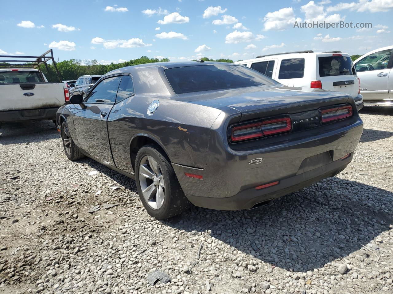 2016 Dodge Challenger Sxt Charcoal vin: 2C3CDZAG5GH336867