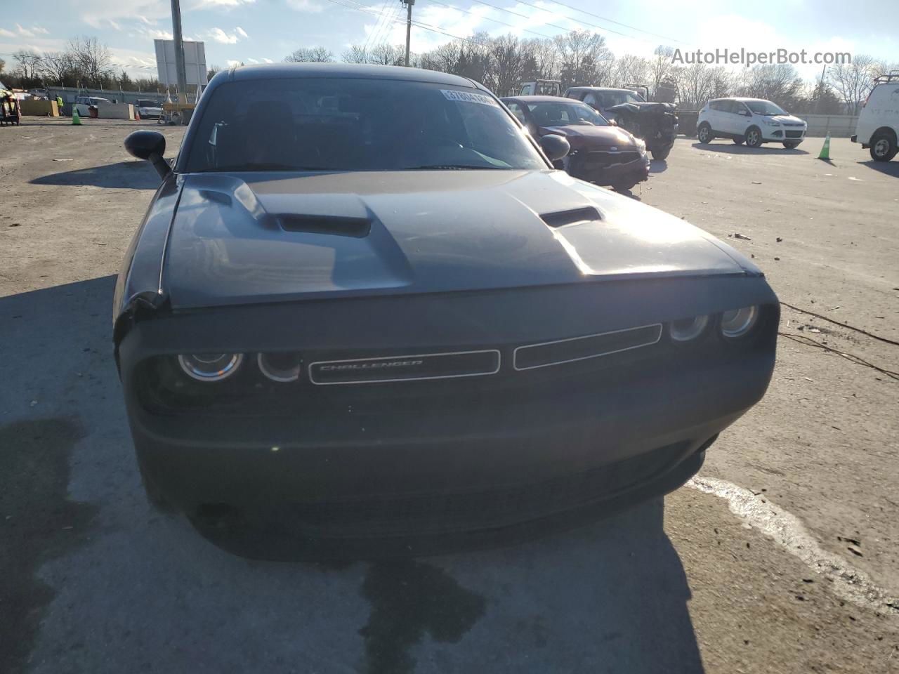 2016 Dodge Challenger Sxt Charcoal vin: 2C3CDZAG5GH344709