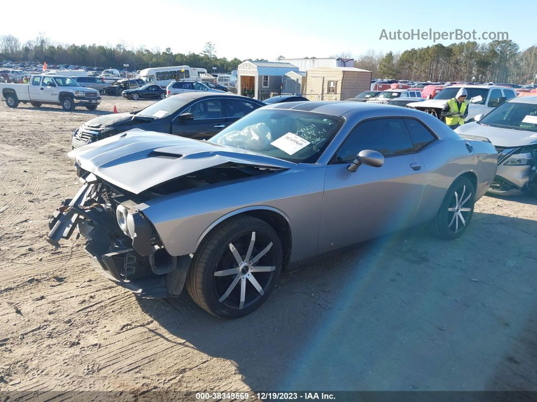 2016 Dodge Challenger Sxt Silver vin: 2C3CDZAG5GH344807