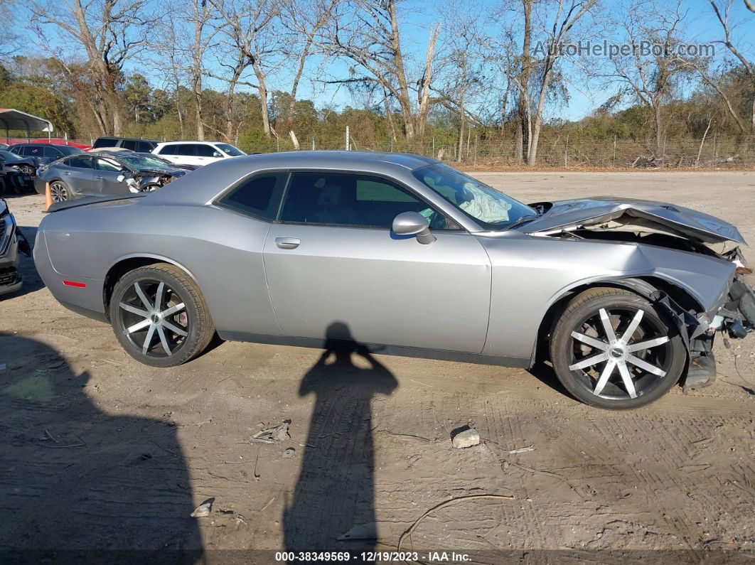 2016 Dodge Challenger Sxt Silver vin: 2C3CDZAG5GH344807