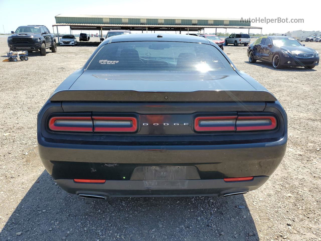 2017 Dodge Challenger Sxt Black vin: 2C3CDZAG5HH502614