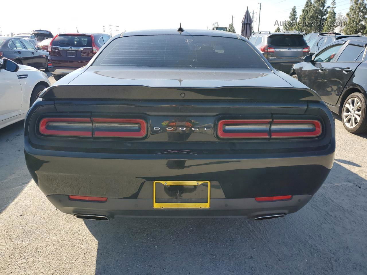 2017 Dodge Challenger Sxt Black vin: 2C3CDZAG5HH516920