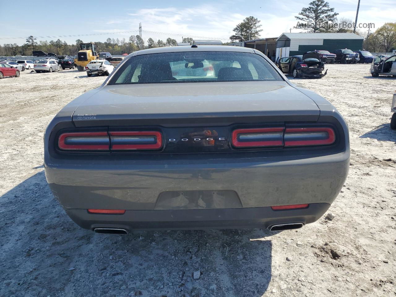 2017 Dodge Challenger Sxt Gray vin: 2C3CDZAG5HH589009