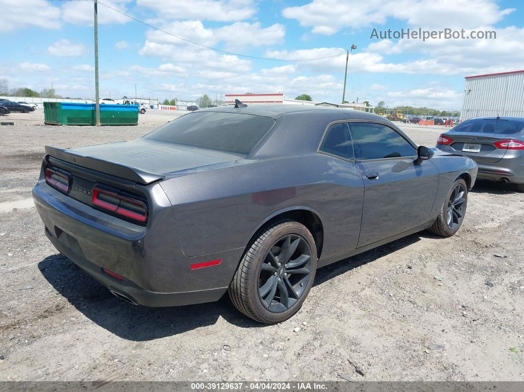 2017 Dodge Challenger Sxt Gray vin: 2C3CDZAG5HH594601