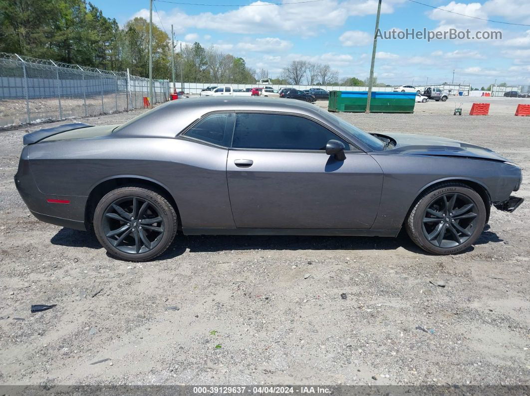 2017 Dodge Challenger Sxt Gray vin: 2C3CDZAG5HH594601