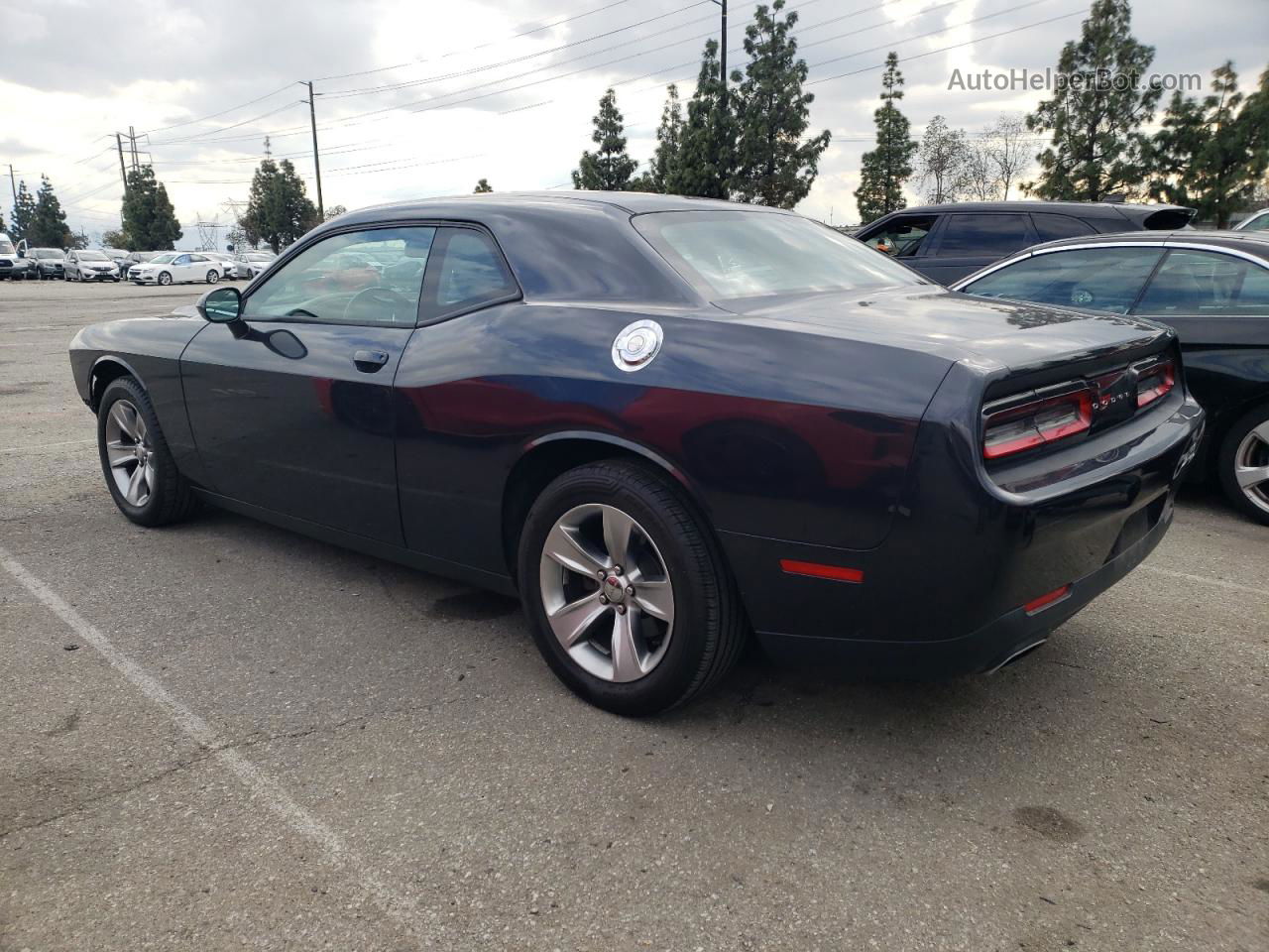 2017 Dodge Challenger Sxt Черный vin: 2C3CDZAG5HH629220