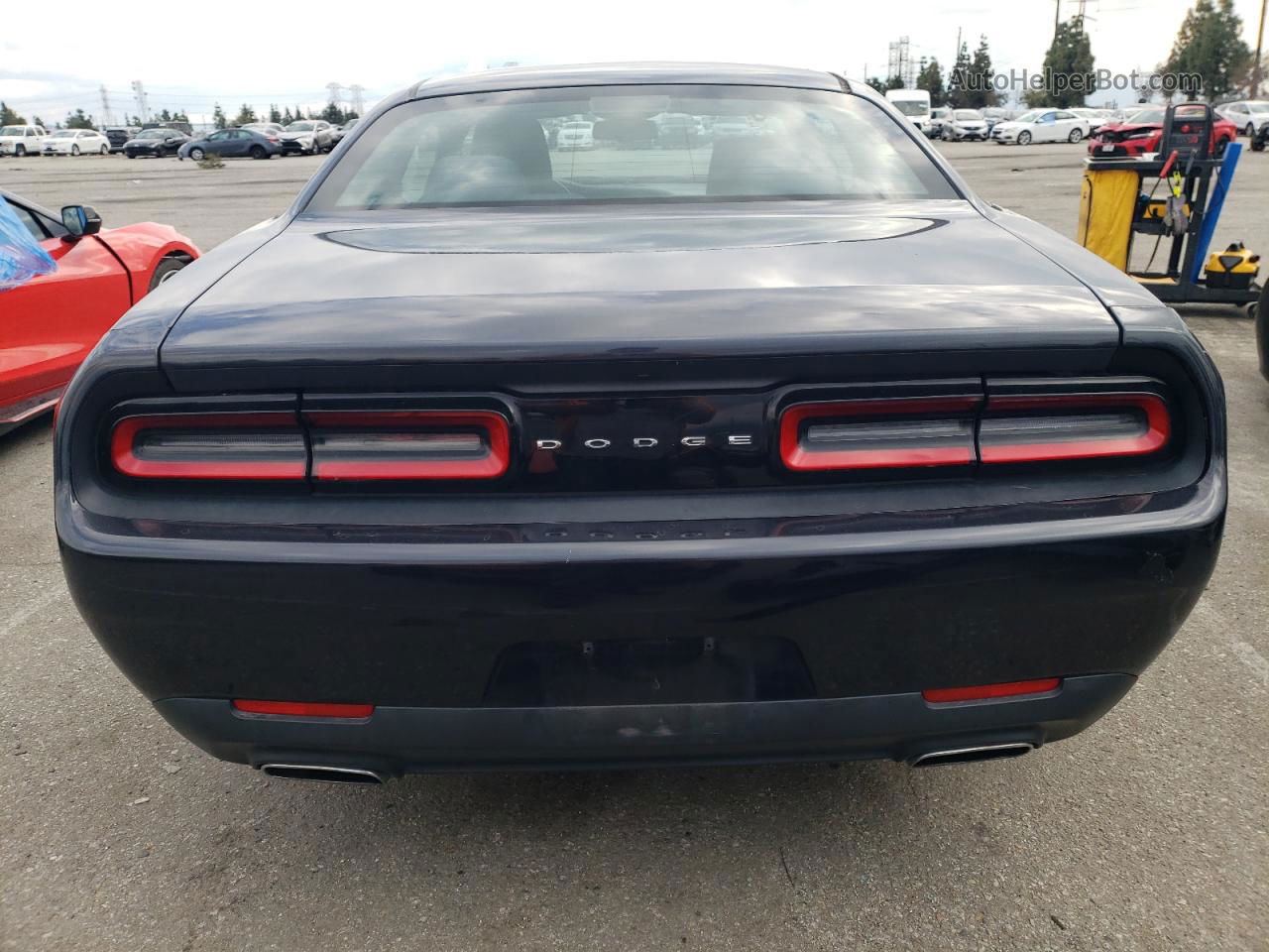 2017 Dodge Challenger Sxt Black vin: 2C3CDZAG5HH629220