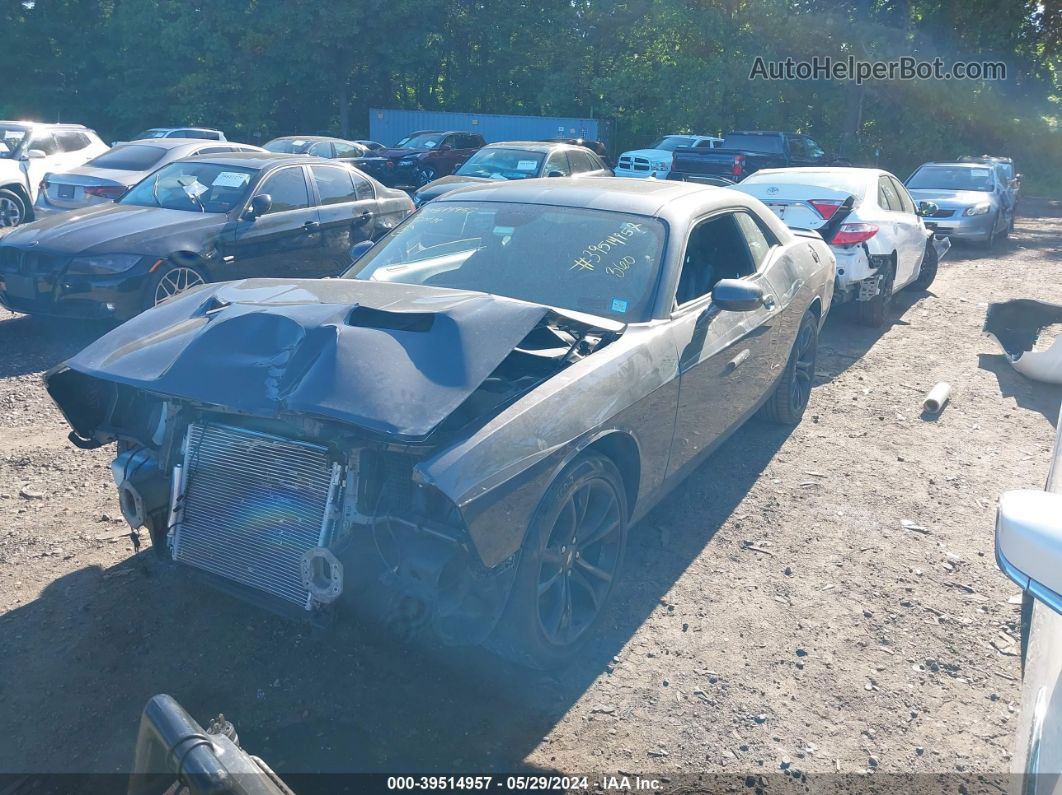 2017 Dodge Challenger Sxt Plus Gray vin: 2C3CDZAG5HH640220