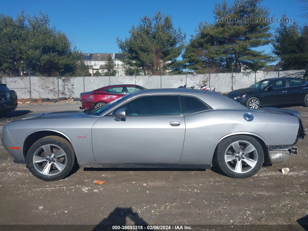 2018 Dodge Challenger Sxt Silver vin: 2C3CDZAG5JH241975