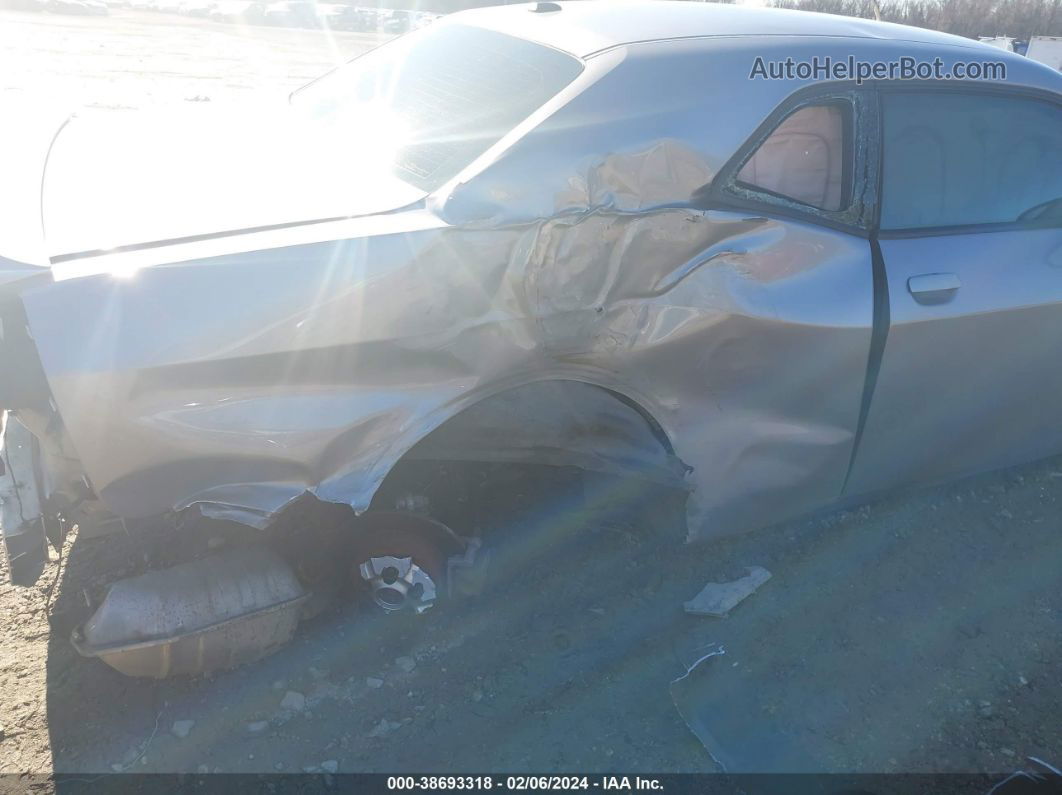 2018 Dodge Challenger Sxt Silver vin: 2C3CDZAG5JH241975