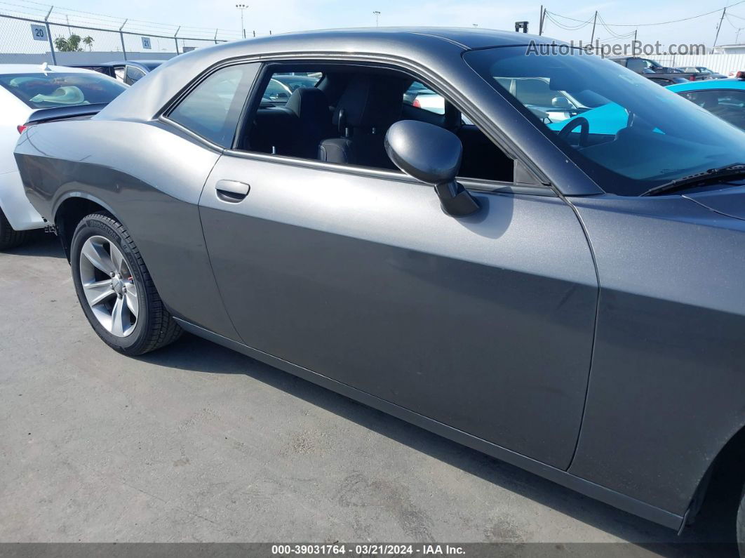 2018 Dodge Challenger Sxt Gray vin: 2C3CDZAG5JH242561