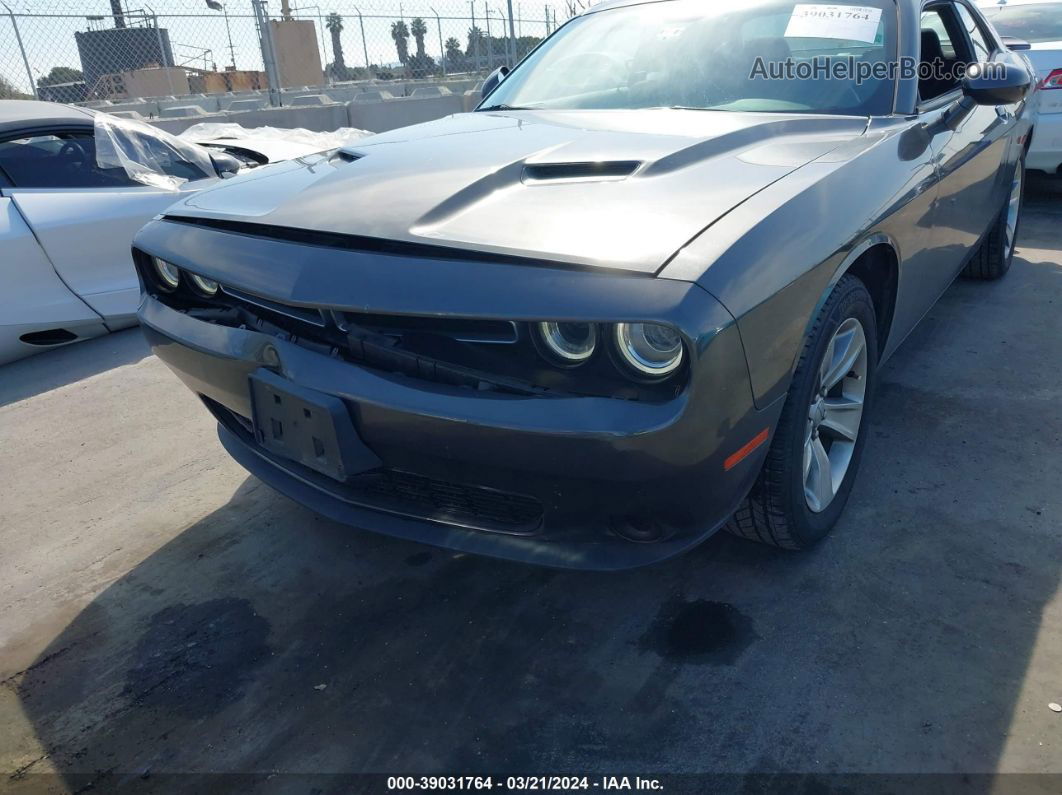 2018 Dodge Challenger Sxt Gray vin: 2C3CDZAG5JH242561