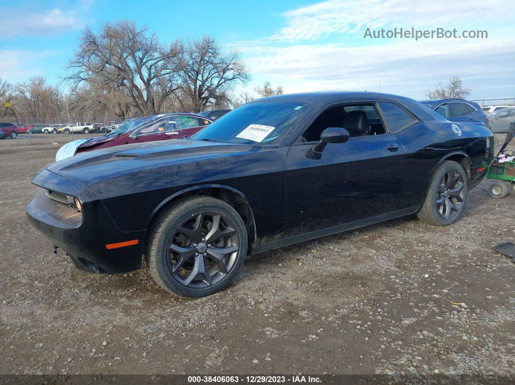 2018 Dodge Challenger Sxt Plus Black vin: 2C3CDZAG5JH259408