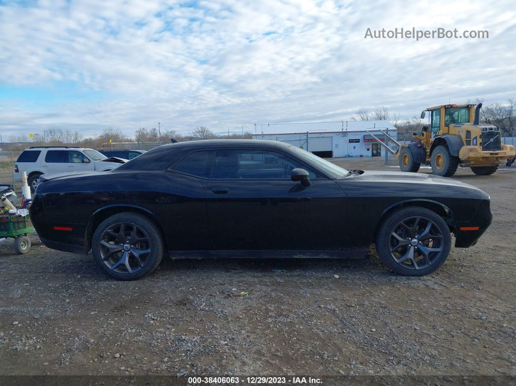 2018 Dodge Challenger Sxt Plus Black vin: 2C3CDZAG5JH259408