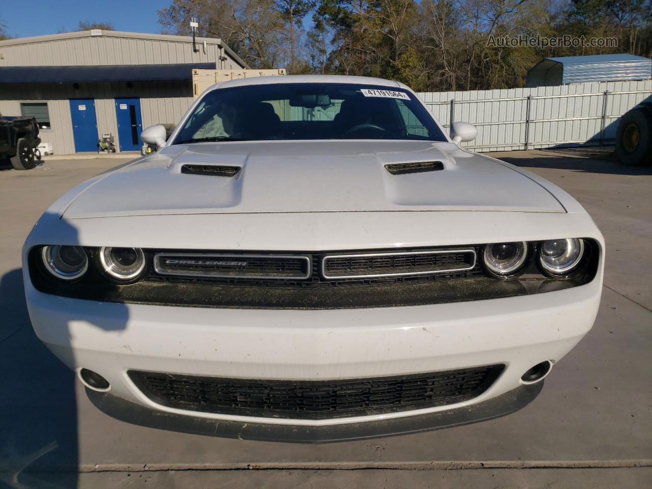 2018 Dodge Challenger Sxt White vin: 2C3CDZAG5JH286611