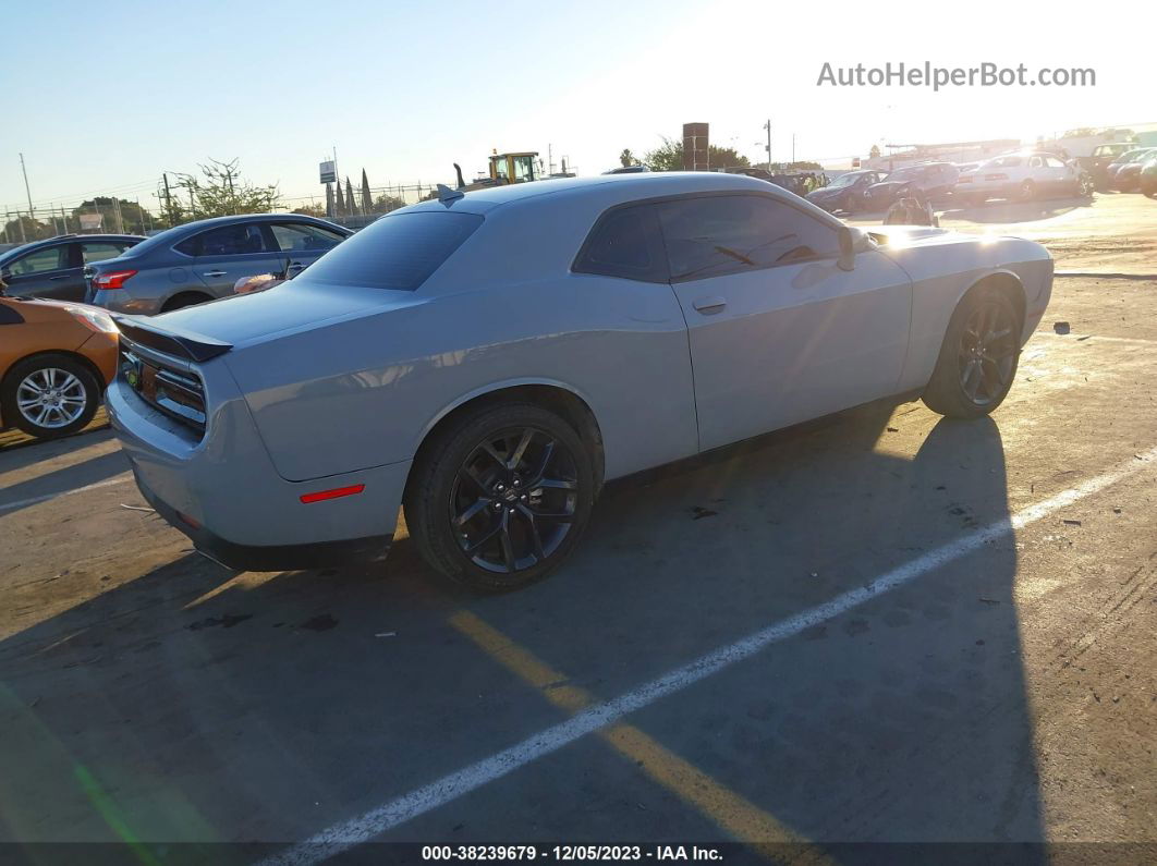 2022 Dodge Challenger Sxt Gray vin: 2C3CDZAG5NH164384