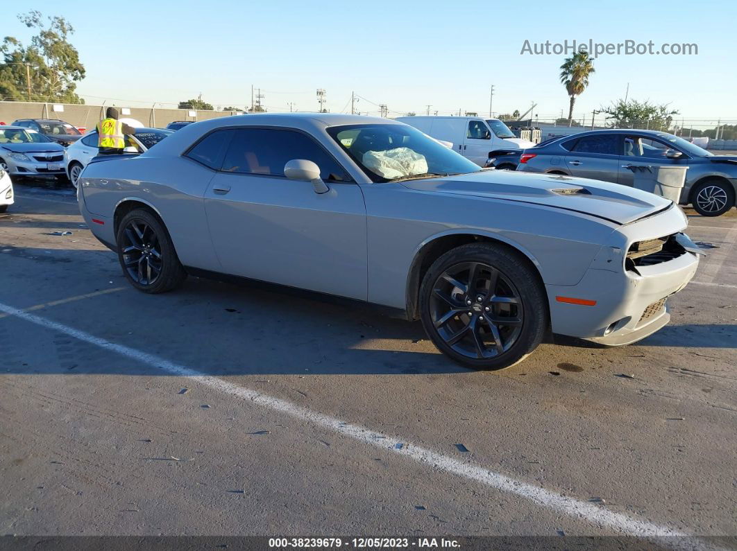 2022 Dodge Challenger Sxt Gray vin: 2C3CDZAG5NH164384