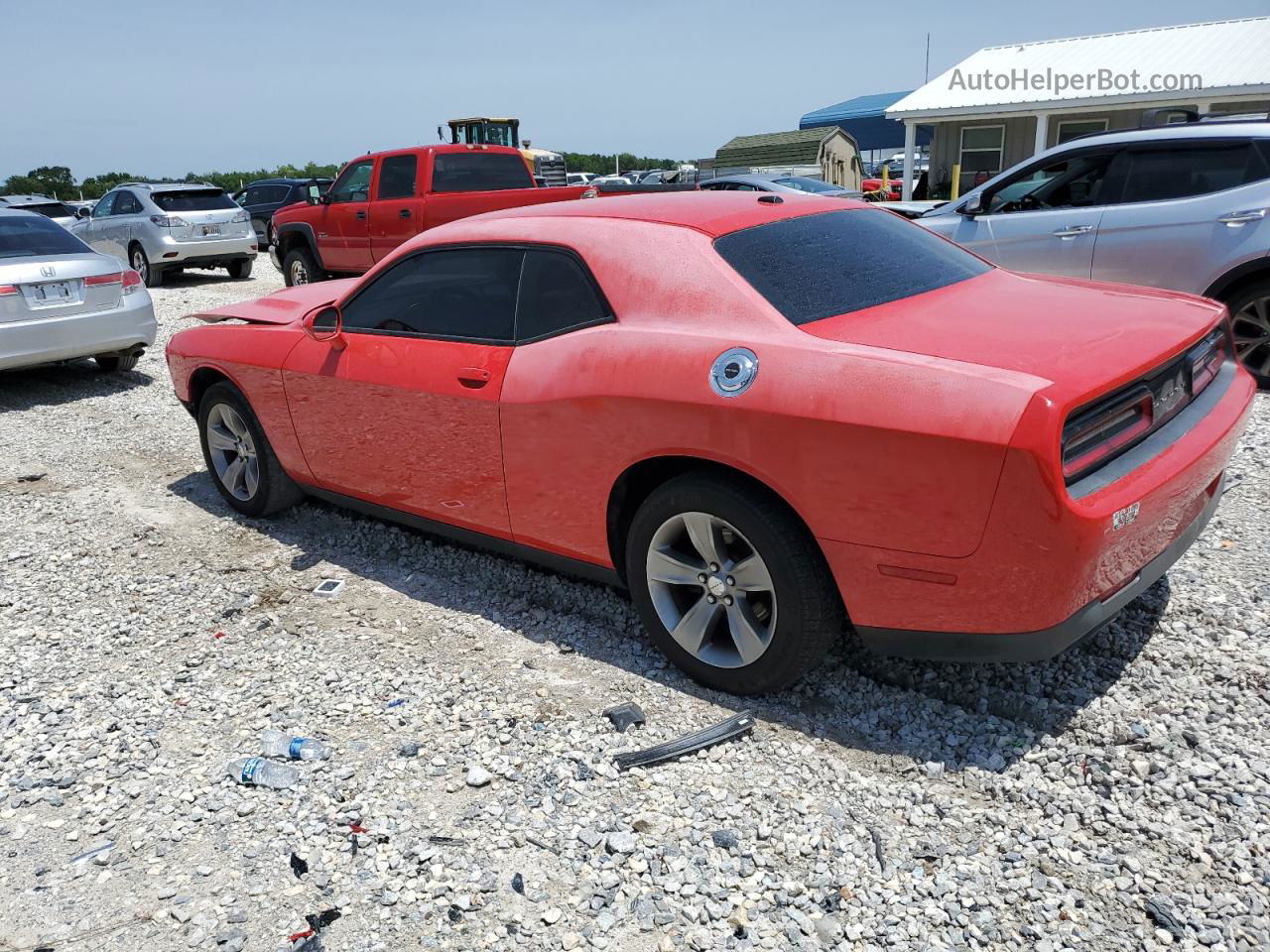 2015 Dodge Challenger Sxt Red vin: 2C3CDZAG6FH717285