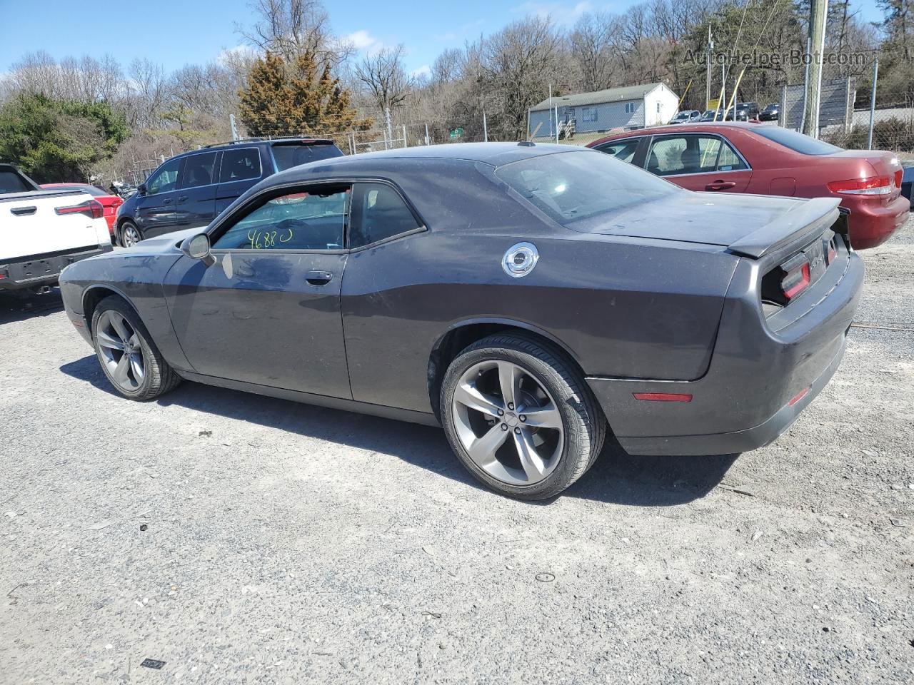 2015 Dodge Challenger Sxt Серый vin: 2C3CDZAG6FH723118