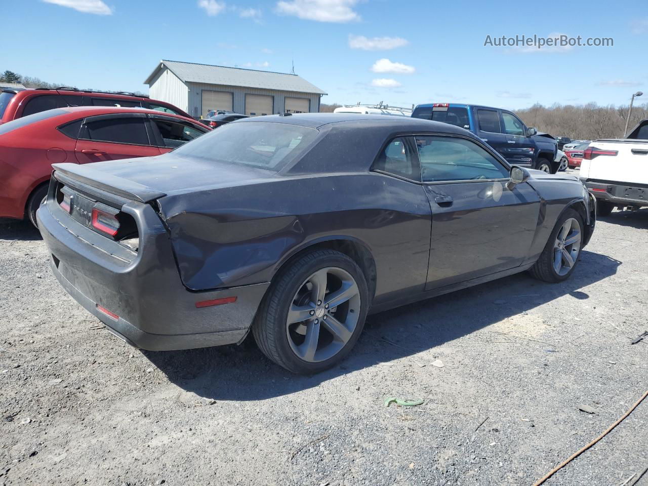 2015 Dodge Challenger Sxt Gray vin: 2C3CDZAG6FH723118