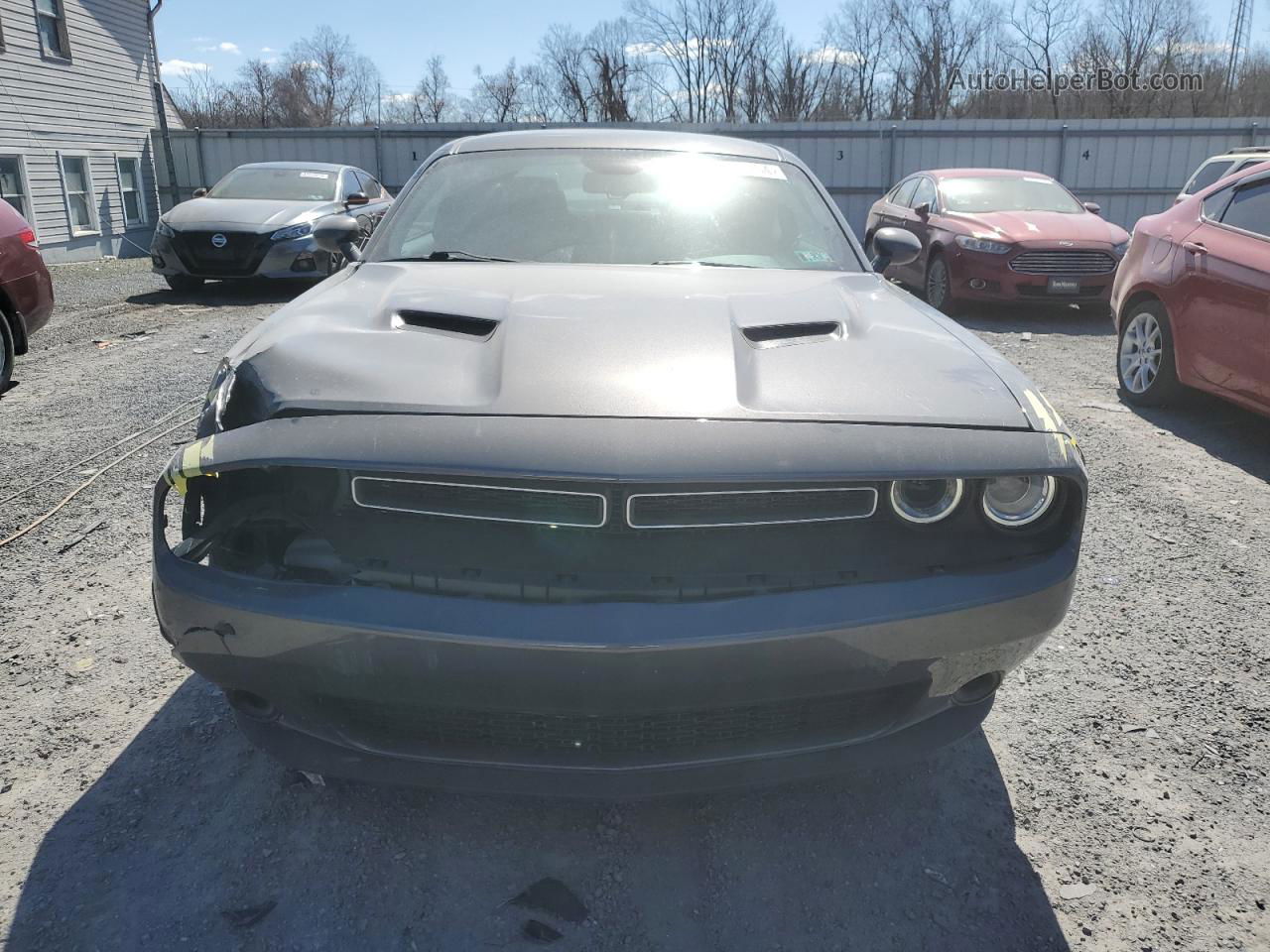 2015 Dodge Challenger Sxt Gray vin: 2C3CDZAG6FH723118