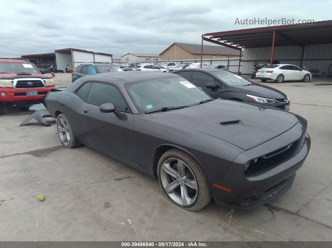 2015 Dodge Challenger Sxt Gray vin: 2C3CDZAG6FH723670