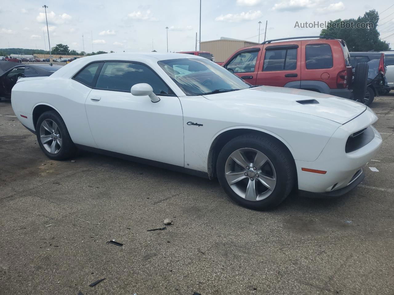 2015 Dodge Challenger Sxt Белый vin: 2C3CDZAG6FH773792