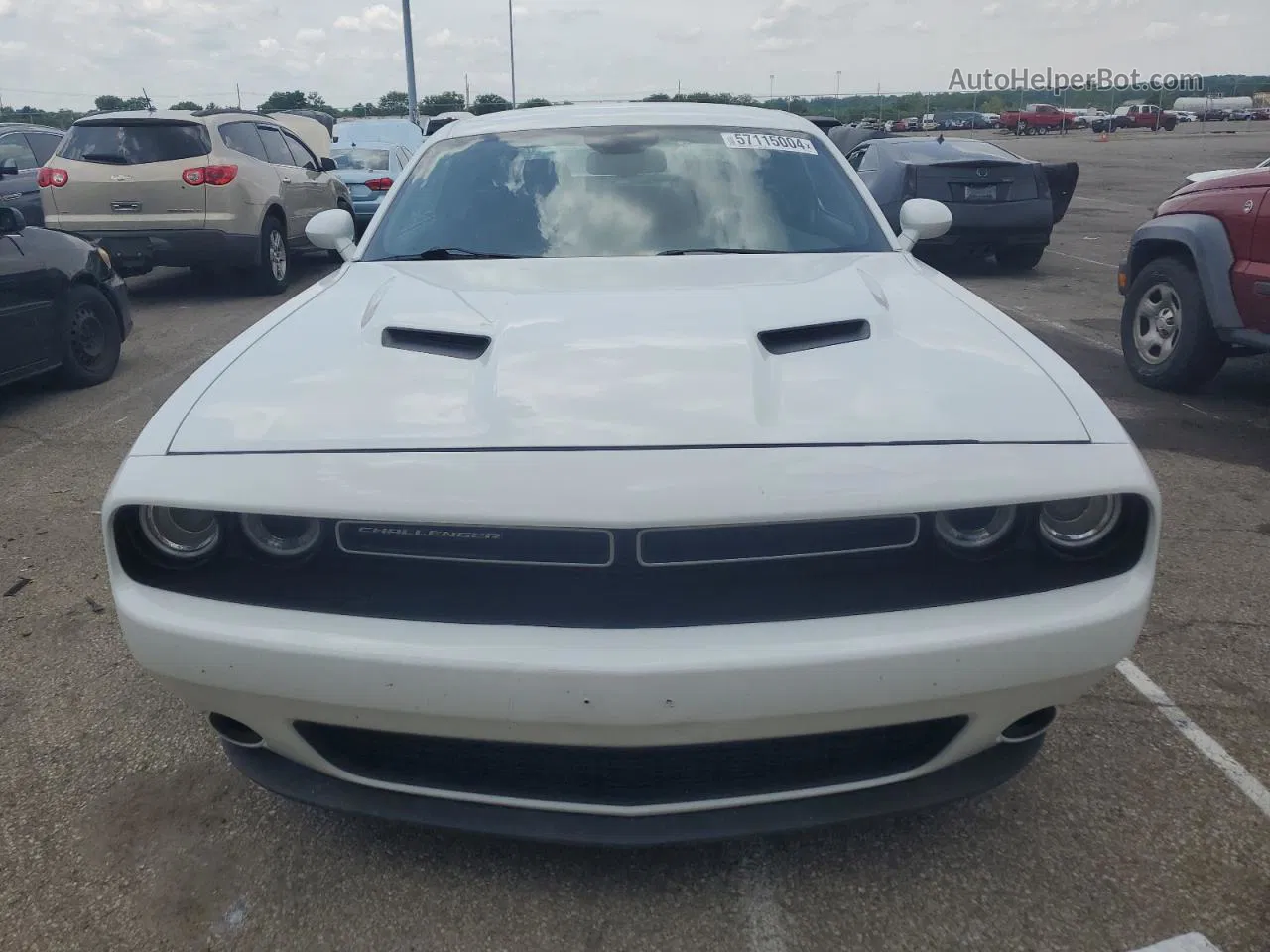 2015 Dodge Challenger Sxt White vin: 2C3CDZAG6FH773792