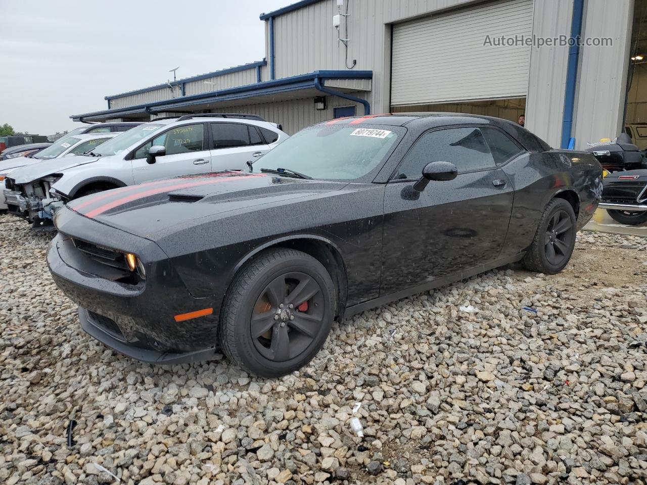 2015 Dodge Challenger Sxt Черный vin: 2C3CDZAG6FH787952