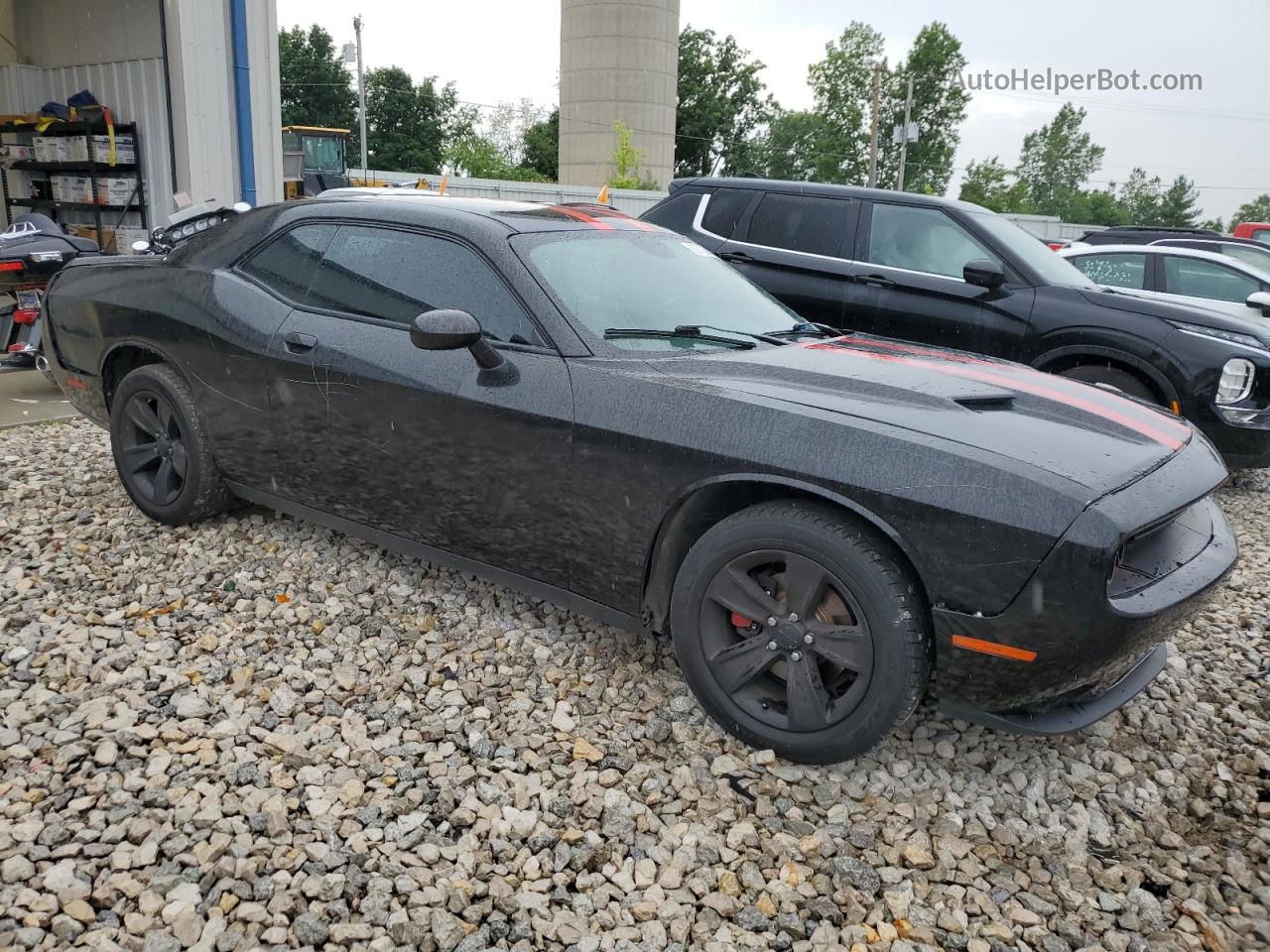 2015 Dodge Challenger Sxt Черный vin: 2C3CDZAG6FH787952