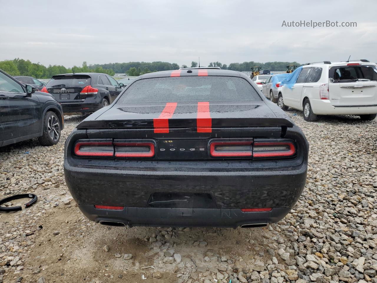 2015 Dodge Challenger Sxt Черный vin: 2C3CDZAG6FH787952