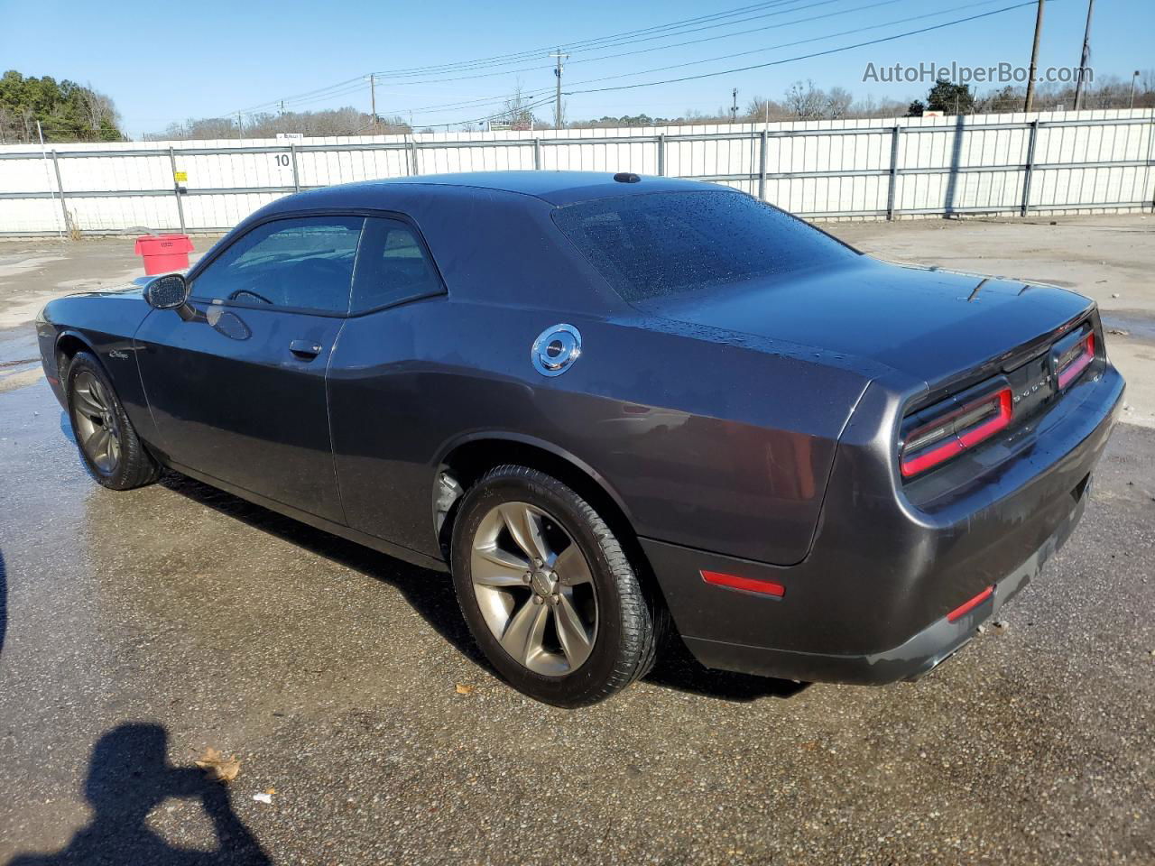 2015 Dodge Challenger Sxt Серый vin: 2C3CDZAG6FH798109