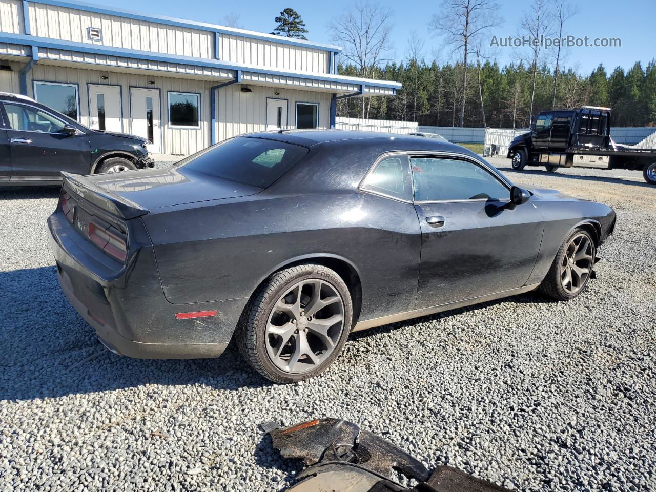 2015 Dodge Challenger Sxt Черный vin: 2C3CDZAG6FH856185