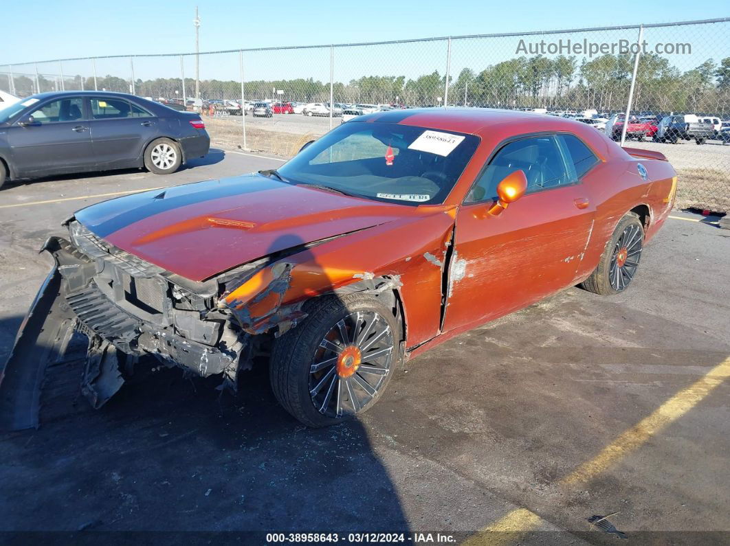 2015 Dodge Challenger Sxt Or R/t Orange vin: 2C3CDZAG6FH884696