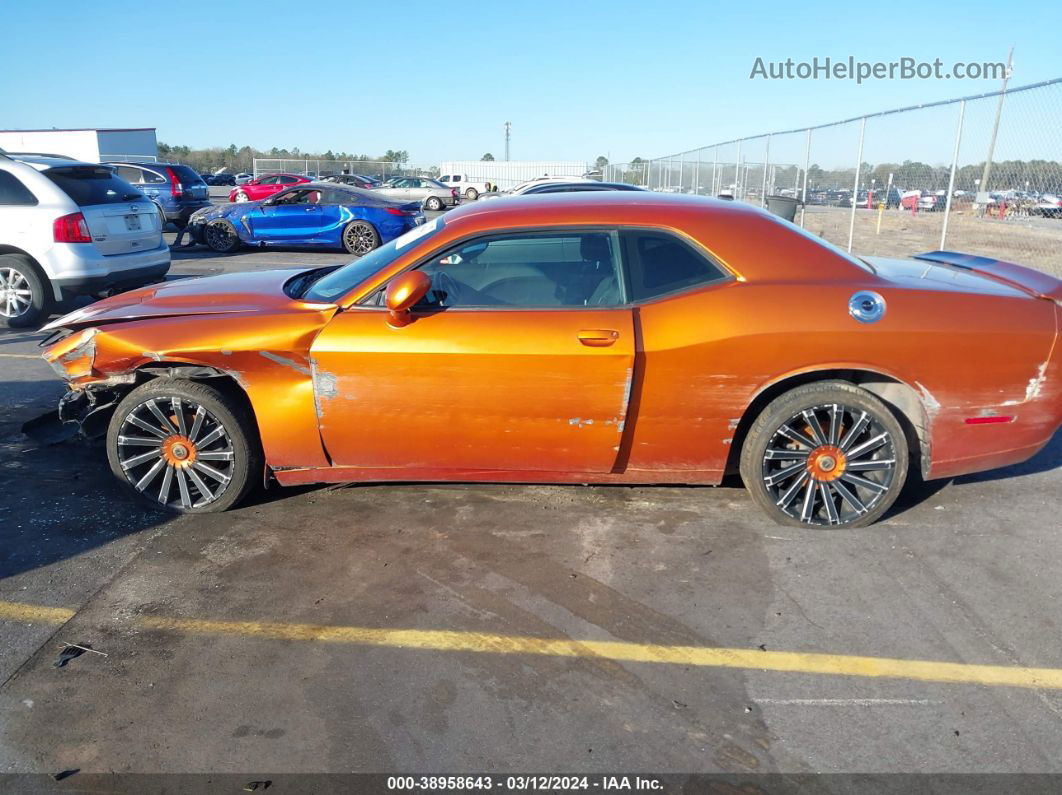 2015 Dodge Challenger Sxt Or R/t Orange vin: 2C3CDZAG6FH884696