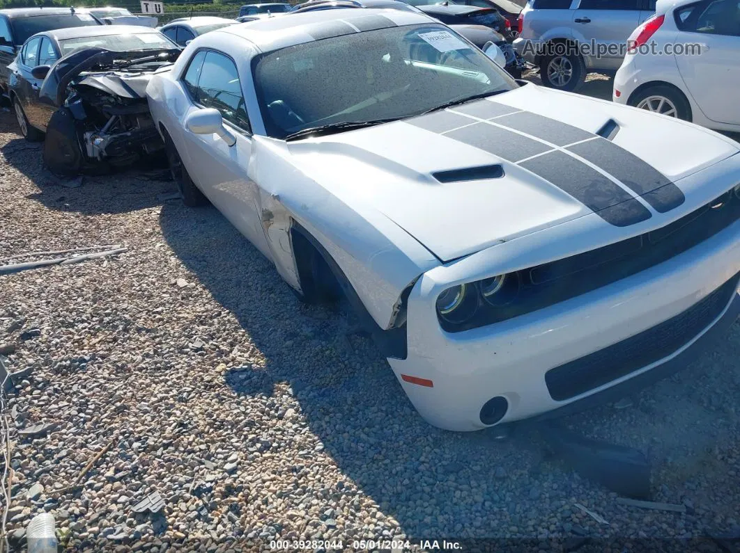 2016 Dodge Challenger Sxt Plus White vin: 2C3CDZAG6GH191614