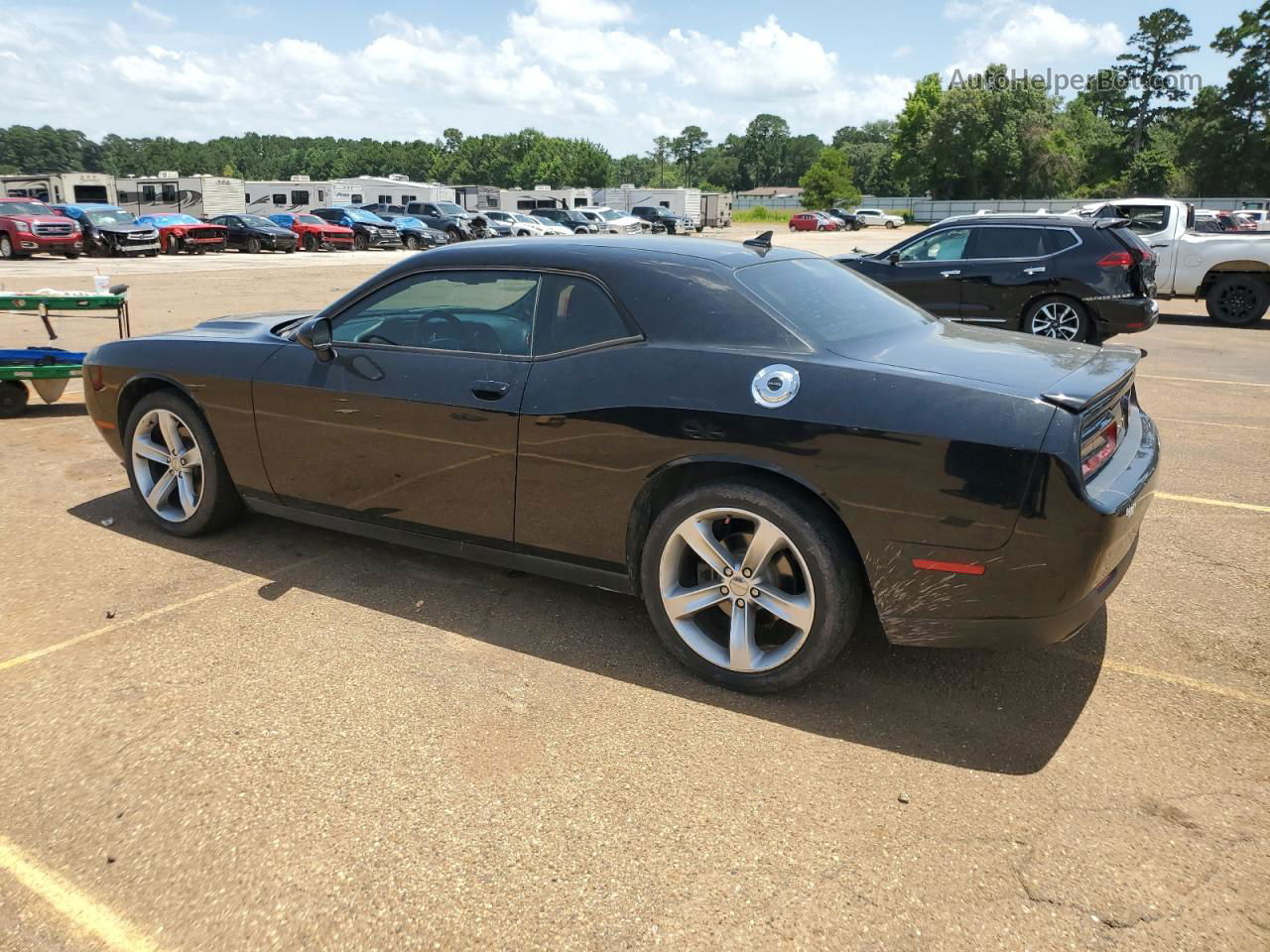 2016 Dodge Challenger Sxt Black vin: 2C3CDZAG6GH210114