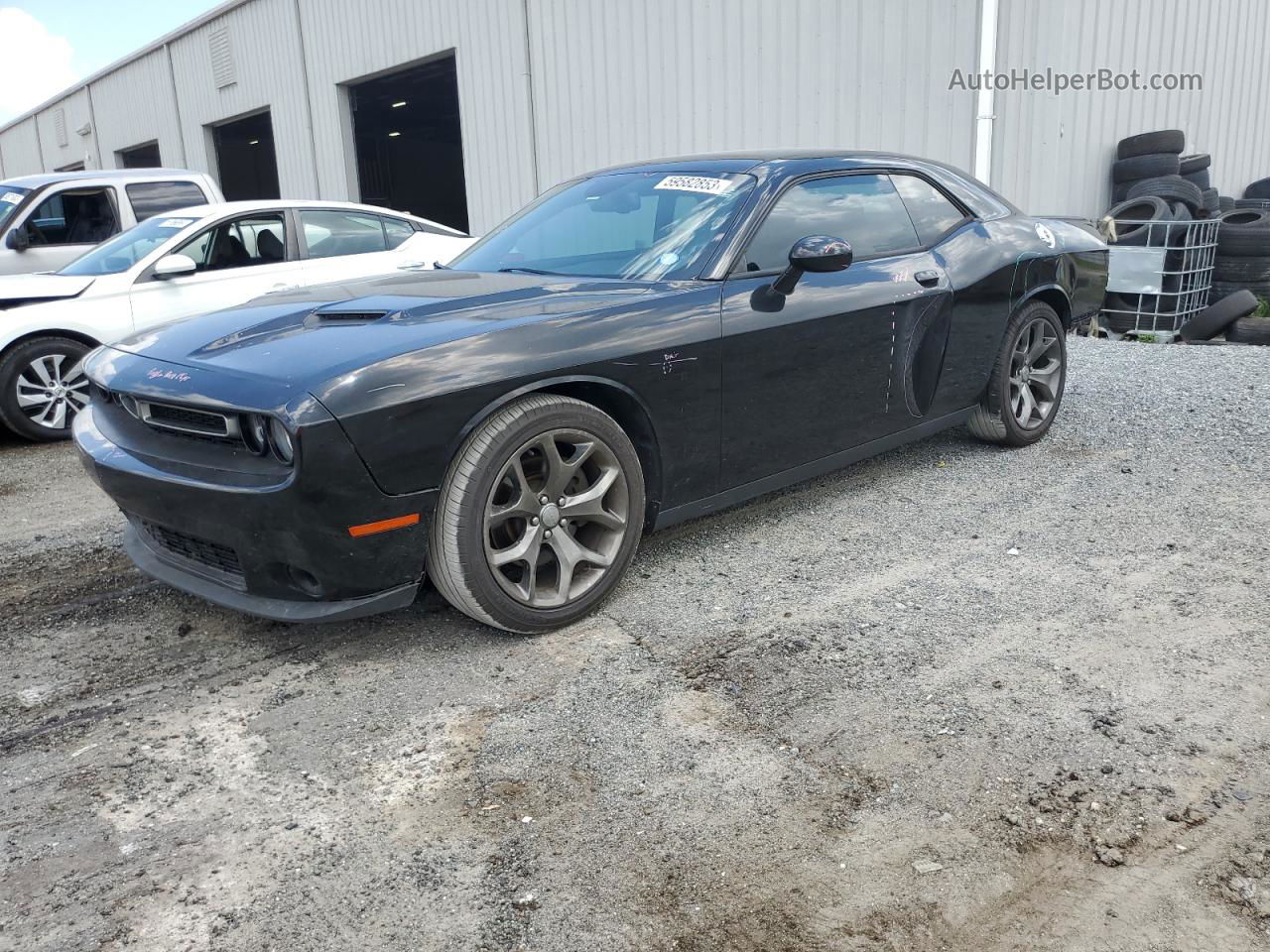 2016 Dodge Challenger Sxt Угольный vin: 2C3CDZAG6GH256090