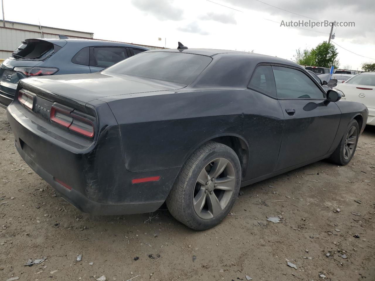 2016 Dodge Challenger Sxt Черный vin: 2C3CDZAG6GH349594