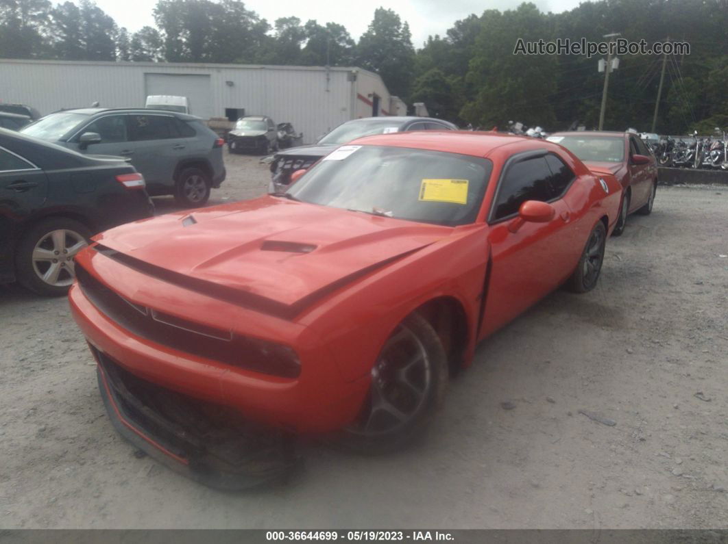 2017 Dodge Challenger Sxt Plus Orange vin: 2C3CDZAG6HH519552