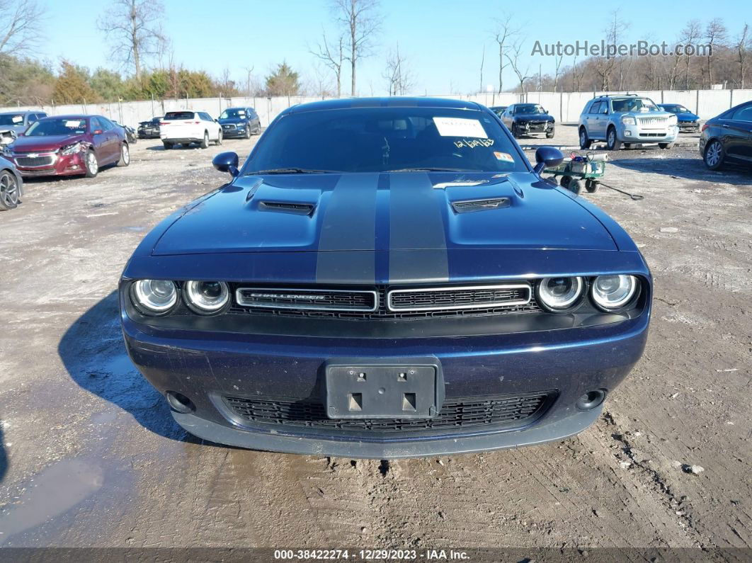 2017 Dodge Challenger Sxt Dark Blue vin: 2C3CDZAG6HH539123