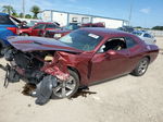 2017 Dodge Challenger Sxt Burgundy vin: 2C3CDZAG6HH561090