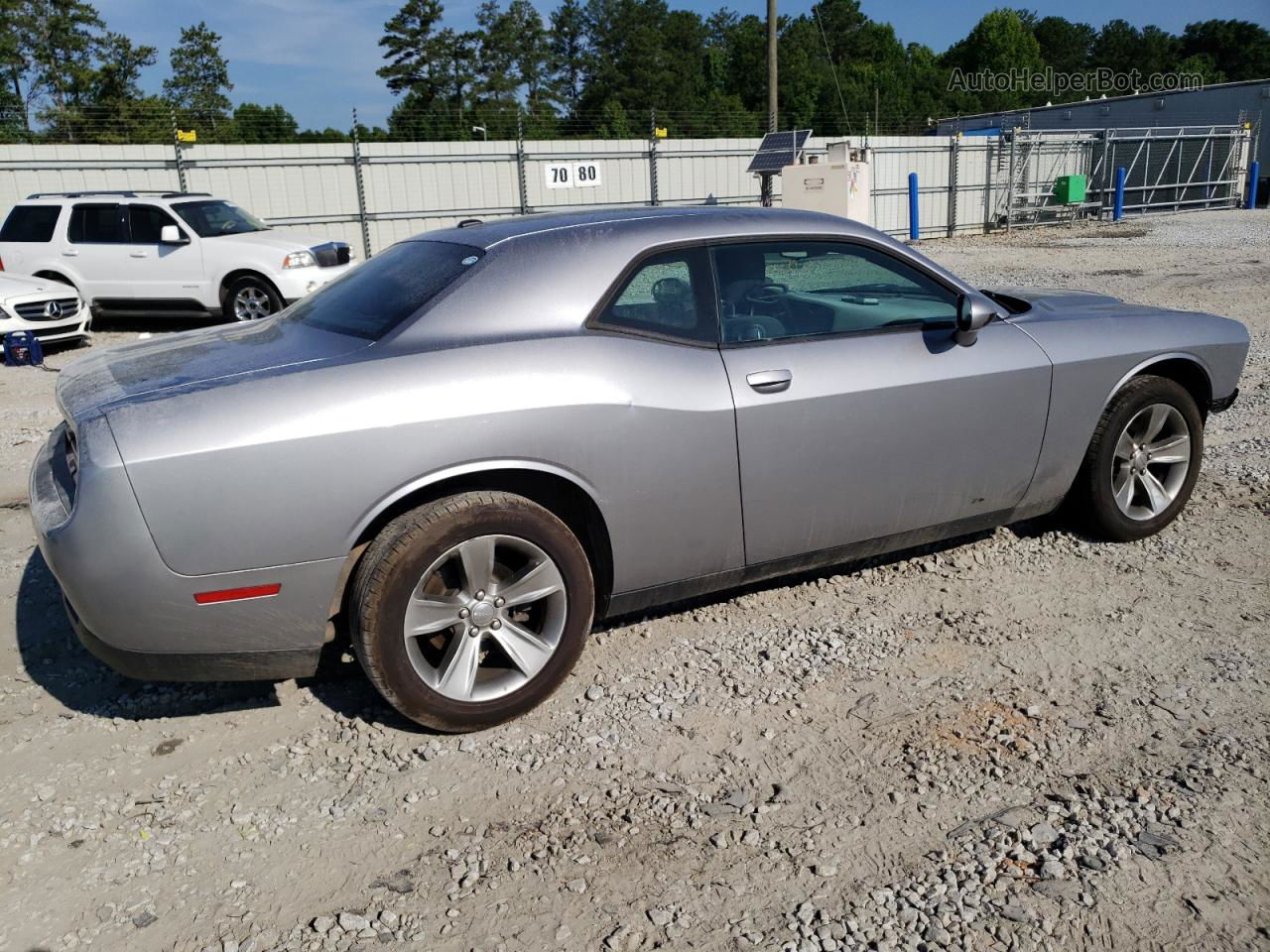 2017 Dodge Challenger Sxt Gray vin: 2C3CDZAG6HH592209