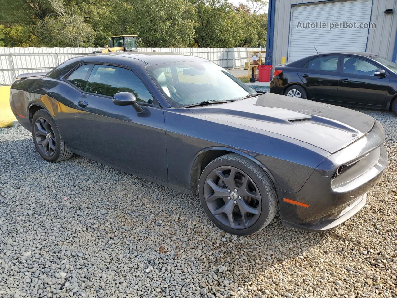 2017 Dodge Challenger Sxt Угольный vin: 2C3CDZAG6HH613530