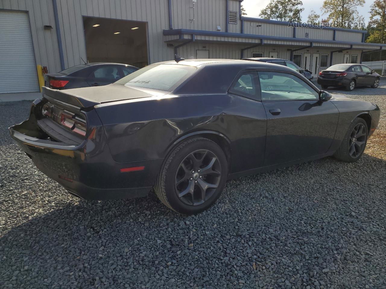 2017 Dodge Challenger Sxt Угольный vin: 2C3CDZAG6HH613530